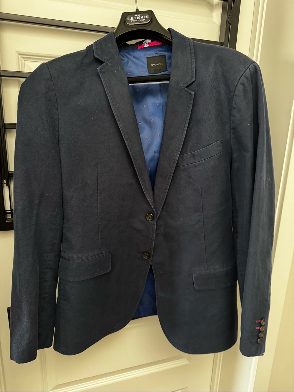 RW&CO. Dark Navy Sport Coat